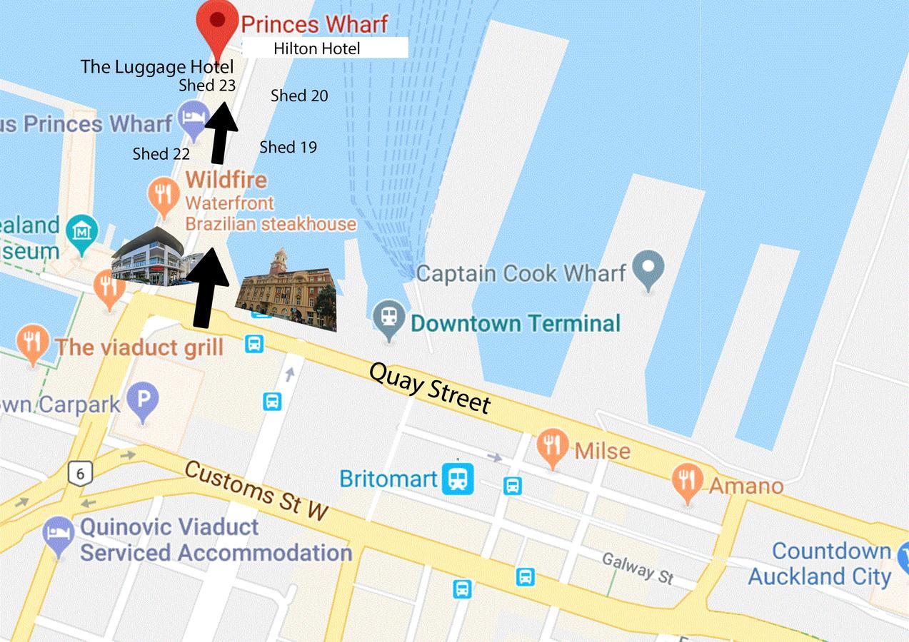 Princes Wharf Boutique Apartments Auckland Eksteriør bilde